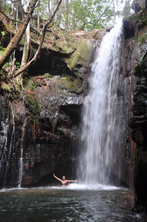 Cachoeira da Caverna, na Chapada das Mesas, região de Carolina - MA